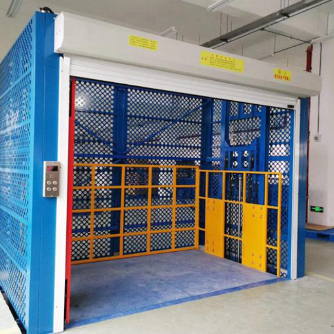 青冈导轨式升降货梯